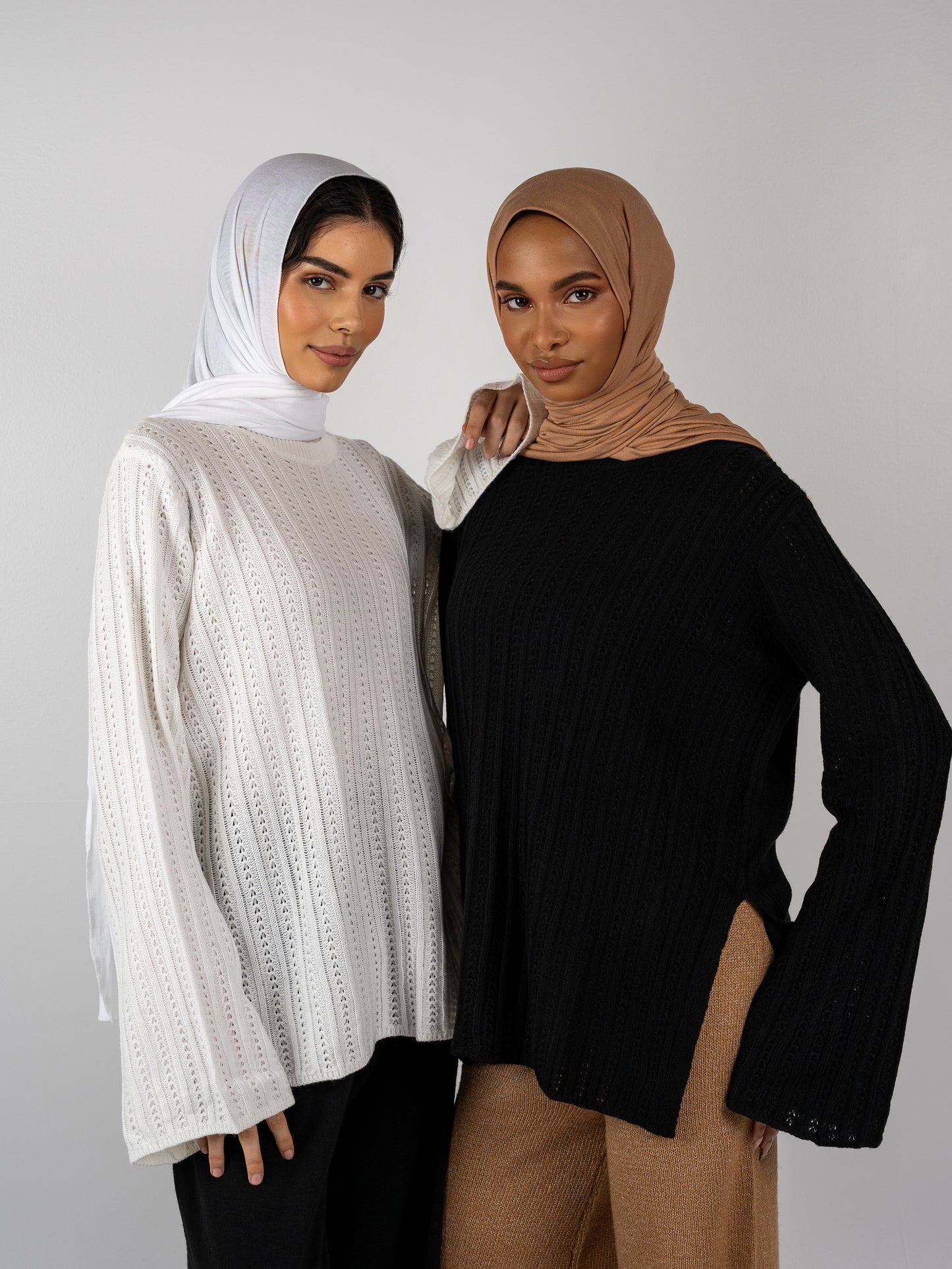 CROTCHET KNIT TOP