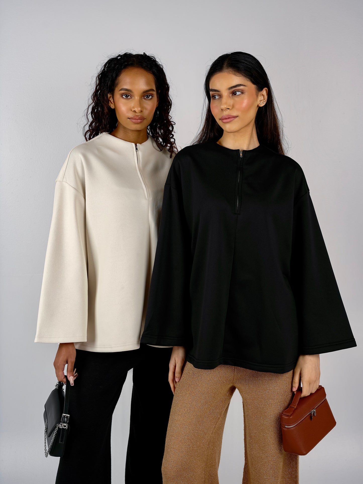 HALF ZIP TOP