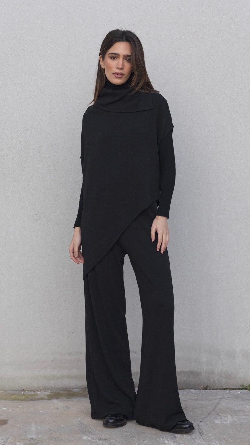 KNIT CAPE CO-ORD