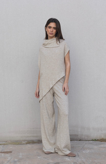KNIT CAPE CO-ORD