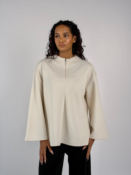 HALF ZIP TOP